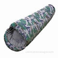 Camping/Arm/Military Sleeping Bags with Lining, Made of 210T Polyester or Rayon